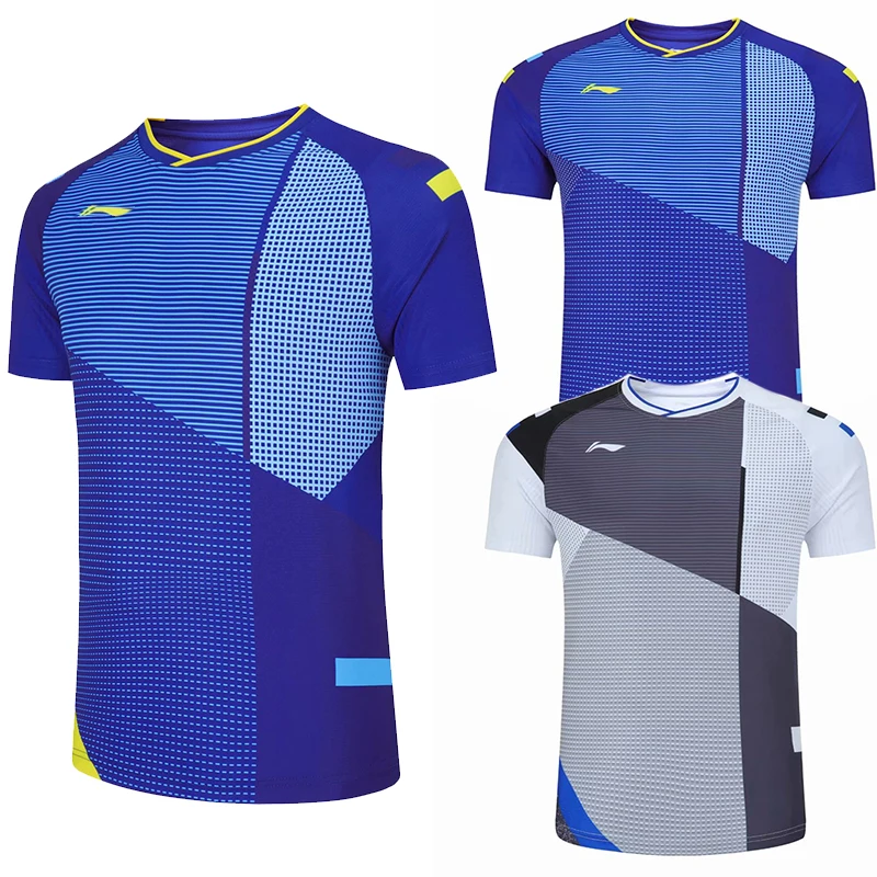 

Теннисные майки для взрослых и детей, футболки для настольного тенниса, униформа для мальчиков, футболка для бадминтона, одежда для пинг-пон...