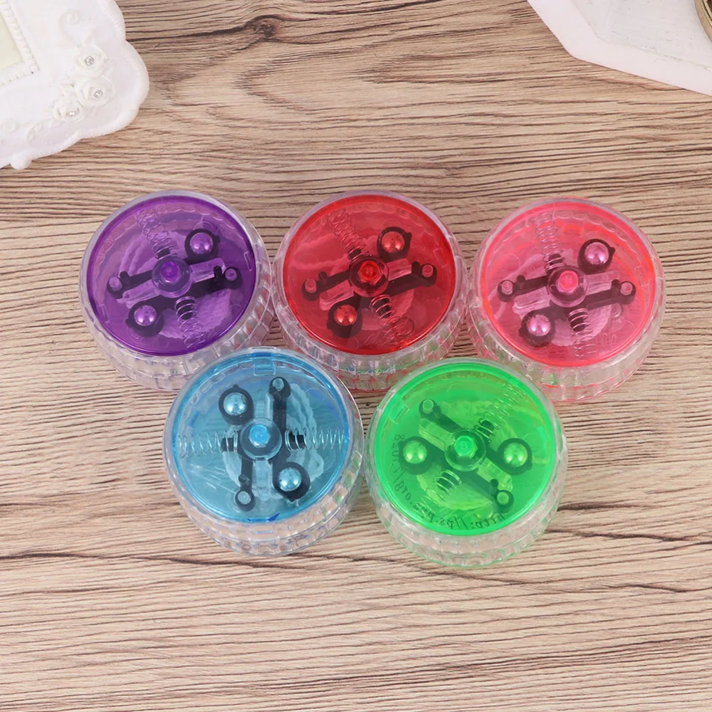 

4pcs LED Light Yo-Yo Luminous Yo-Yo Yo-Yo for Children Beginner
