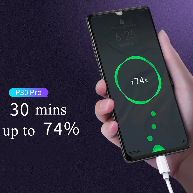 Кабель usb-c 1 м 5 А для Huawei p20 p30 с функцией быстрой зарядки Honor V10 | Мобильные телефоны