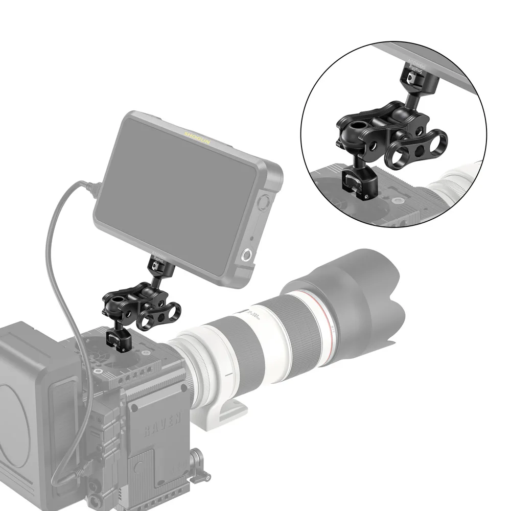 SmallRig articulation Magic Arm удлинитель с двумя шариковыми головками для Atomos Shogun 7