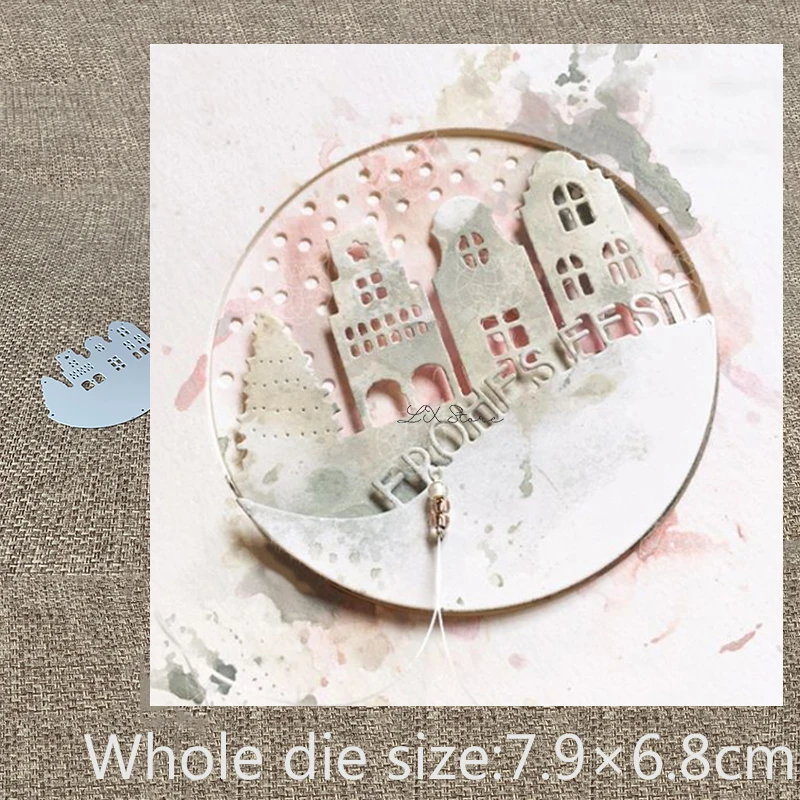 Новый дизайн металлические высечки полукруглые Скрапбукинг альбом бумажные