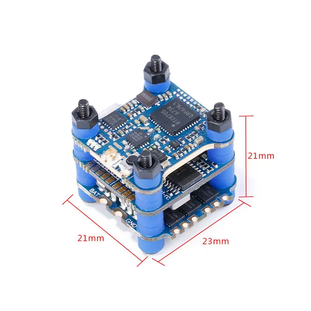 IFlight sucex Micro F4 летная башня OSD 16x16 (отверстие M3) BLHELI S 2 4S 12A 4в1 ESC 200 мВт VTX Летающая