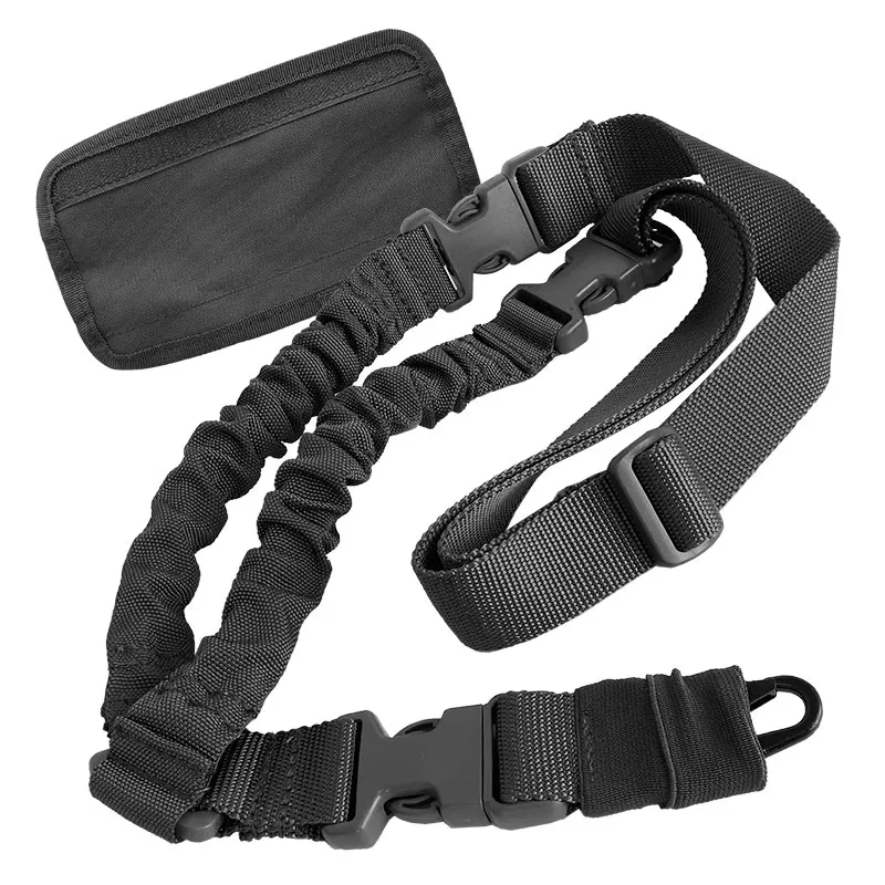 

Military Tactical Gun Sling One Single Point Bungee Shoulder Strap Belt Hunting Accessories Heavy Duty Airsoft Gun Rope