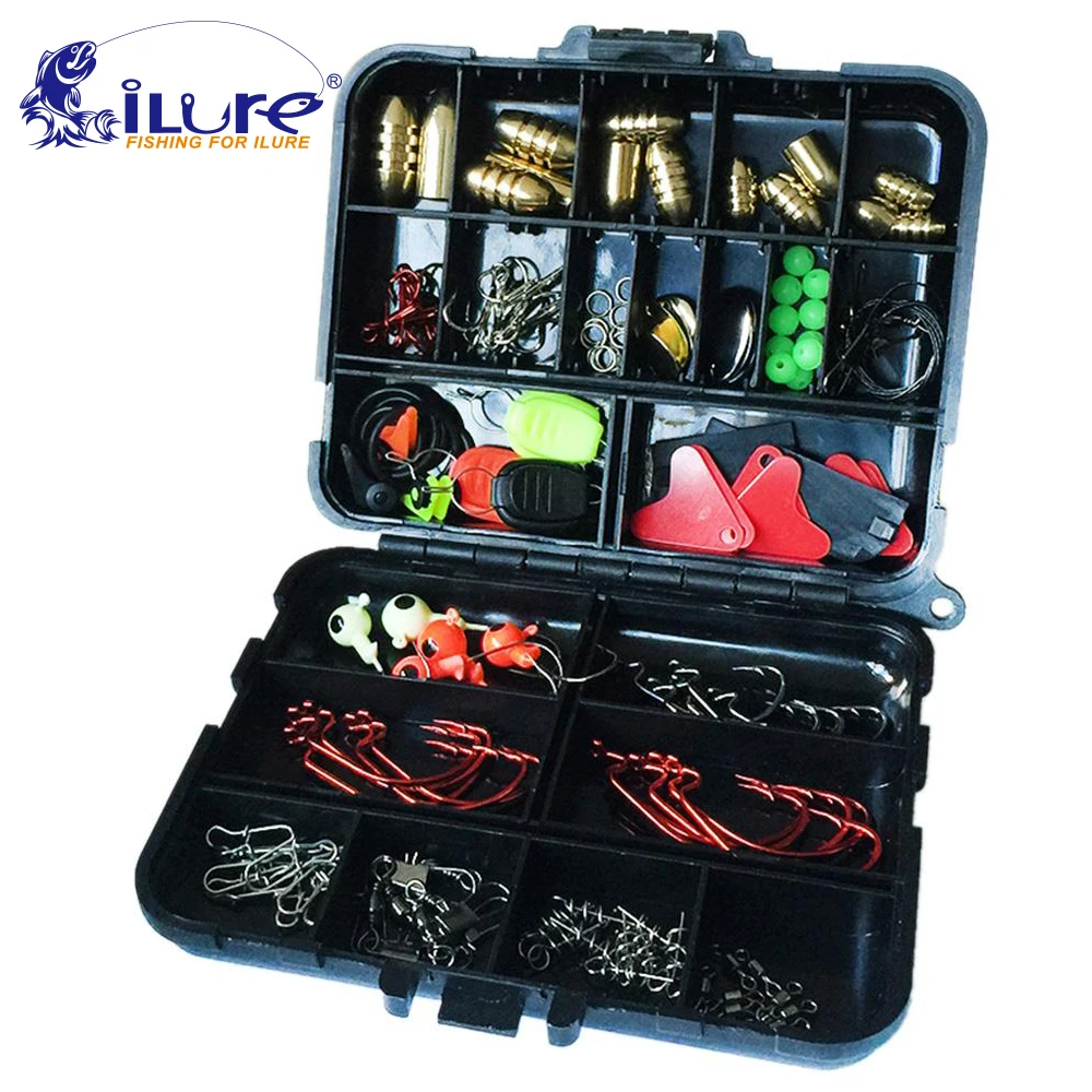 128 шт./коробка рыболовные аксессуары|fishing tackle box|tackle boxfishing accessories |