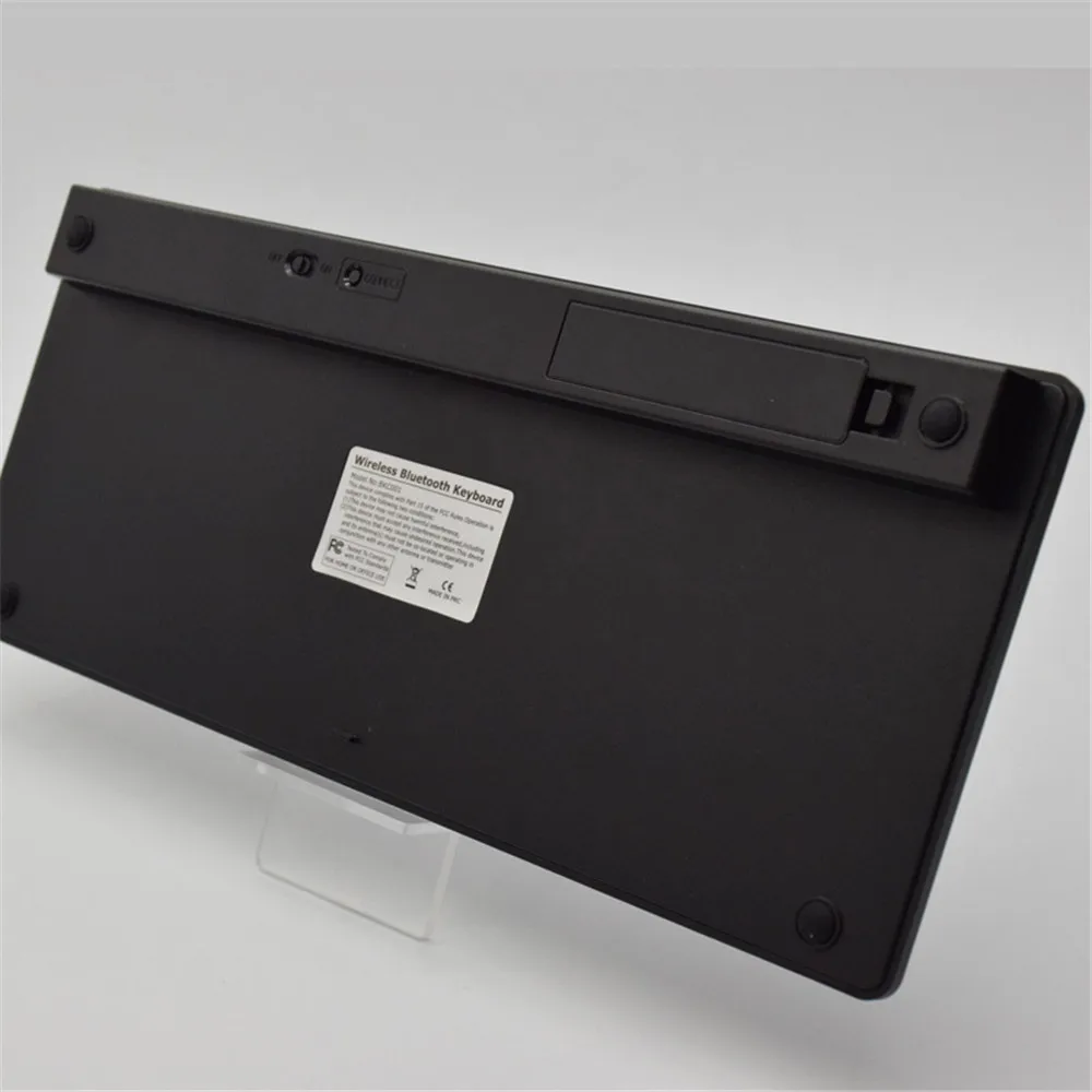 Беспроводная Bluetooth-клавиатура для iPad Pro 3 0 9 7 4/12 Mini iPhone 6 6s Plus черная белая