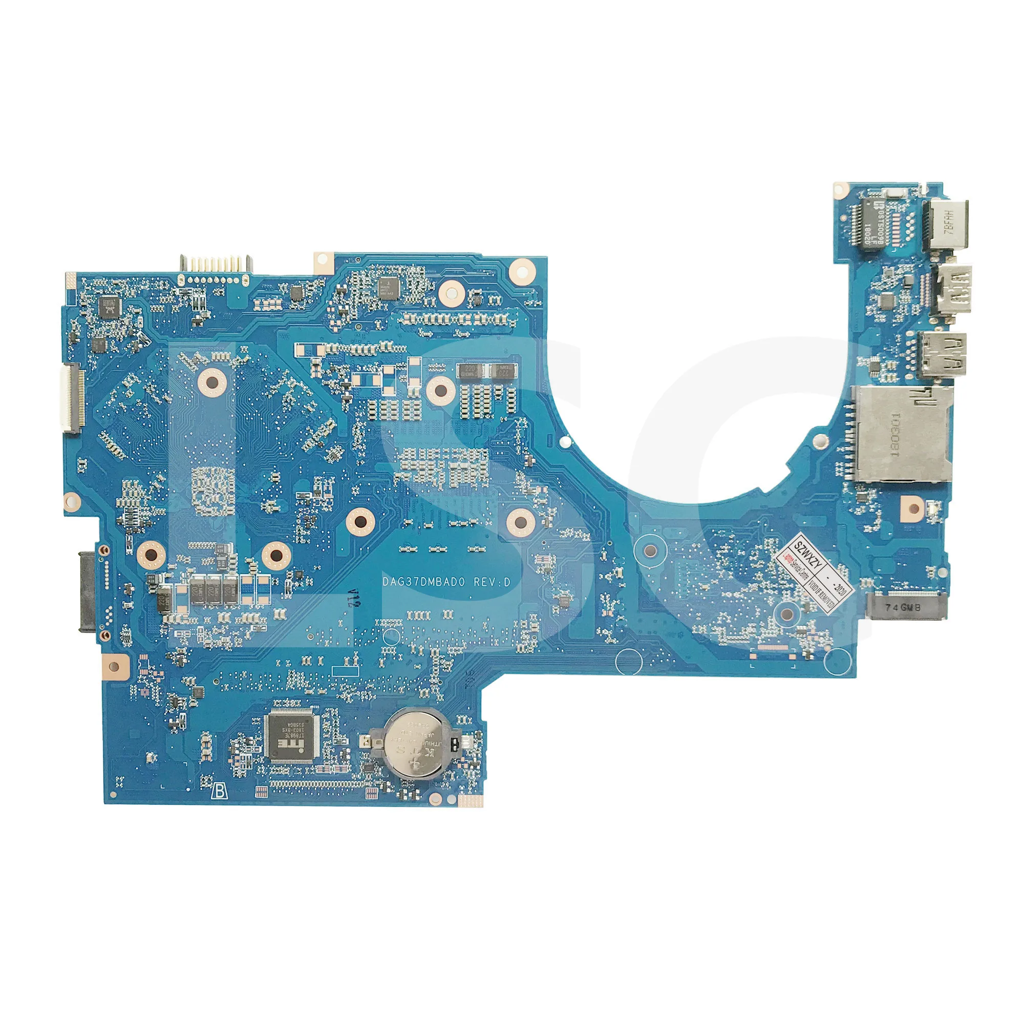 Материнская плата LSC для ноутбука HP 17 AB W 915468 601 I5 7300HQ CPU GTX1050 GPU DDR4 DAG37DMBAD0|Материнские