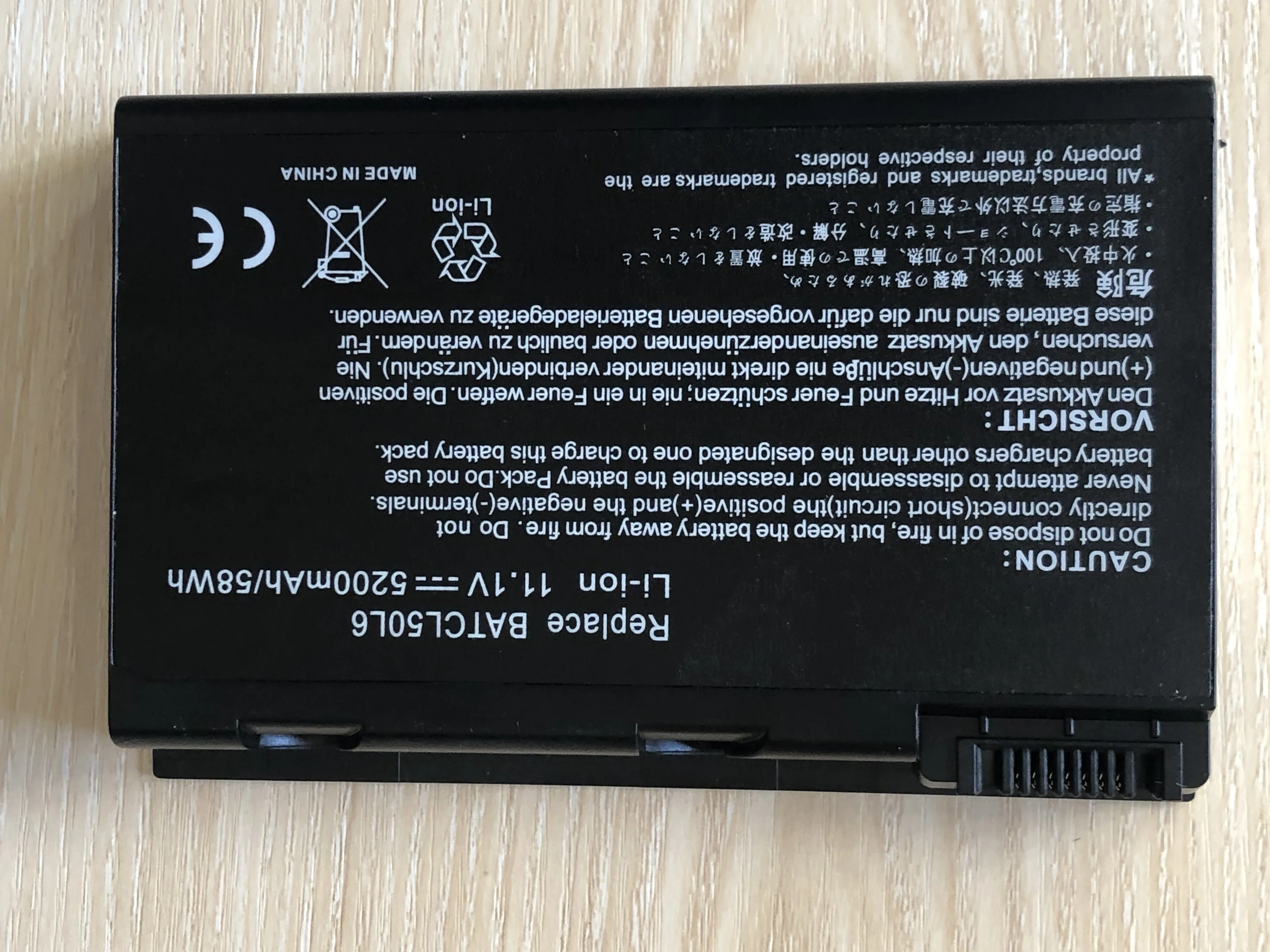 Laptop Battery For Acer Aspire BATBL50L6 3100 Series 3102 5100.5102 3650.3690 5110 5630 5650 Batteria | Компьютеры и офис
