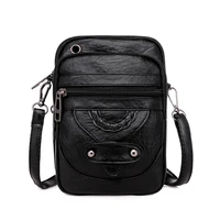 women bags female retro pu leather bags for ladies small crossbody bags designer handbag phone bag shoulder bag 2021