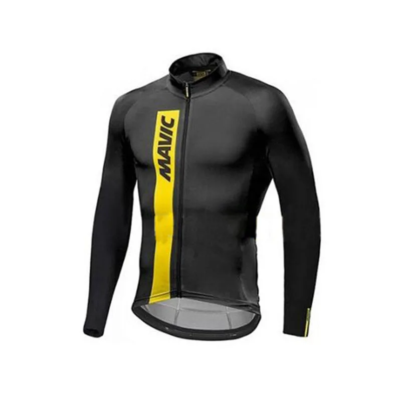 MAVIC pro team Весна с длинным рукавом для мужчин Велоспорт Джерси набор MTB велосипед Майо ciclismo hombre Спорт на открытом воздухе одежда для велоспорта - Цвет: 18