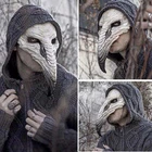 Карнавальный костюм на Хэллоуин, птица маска с клювом Ретро готика средневековый страшные маски вампир, демон костюм для косплея дьявол уход за кожей лица крышка вечерние реквизит