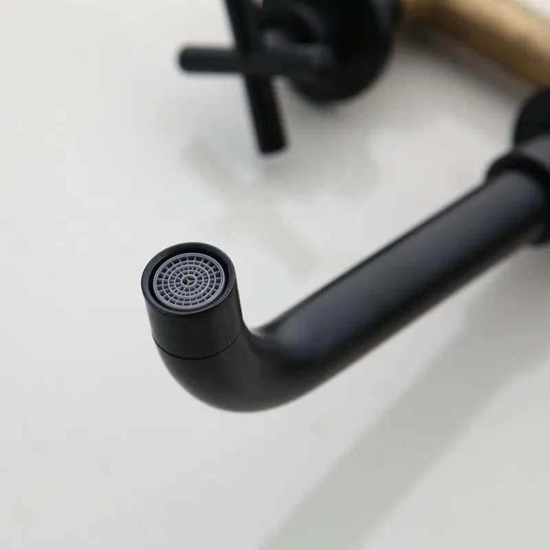 Monite черный шар ванна раковина твердая латунь ванная смеситель соединение для