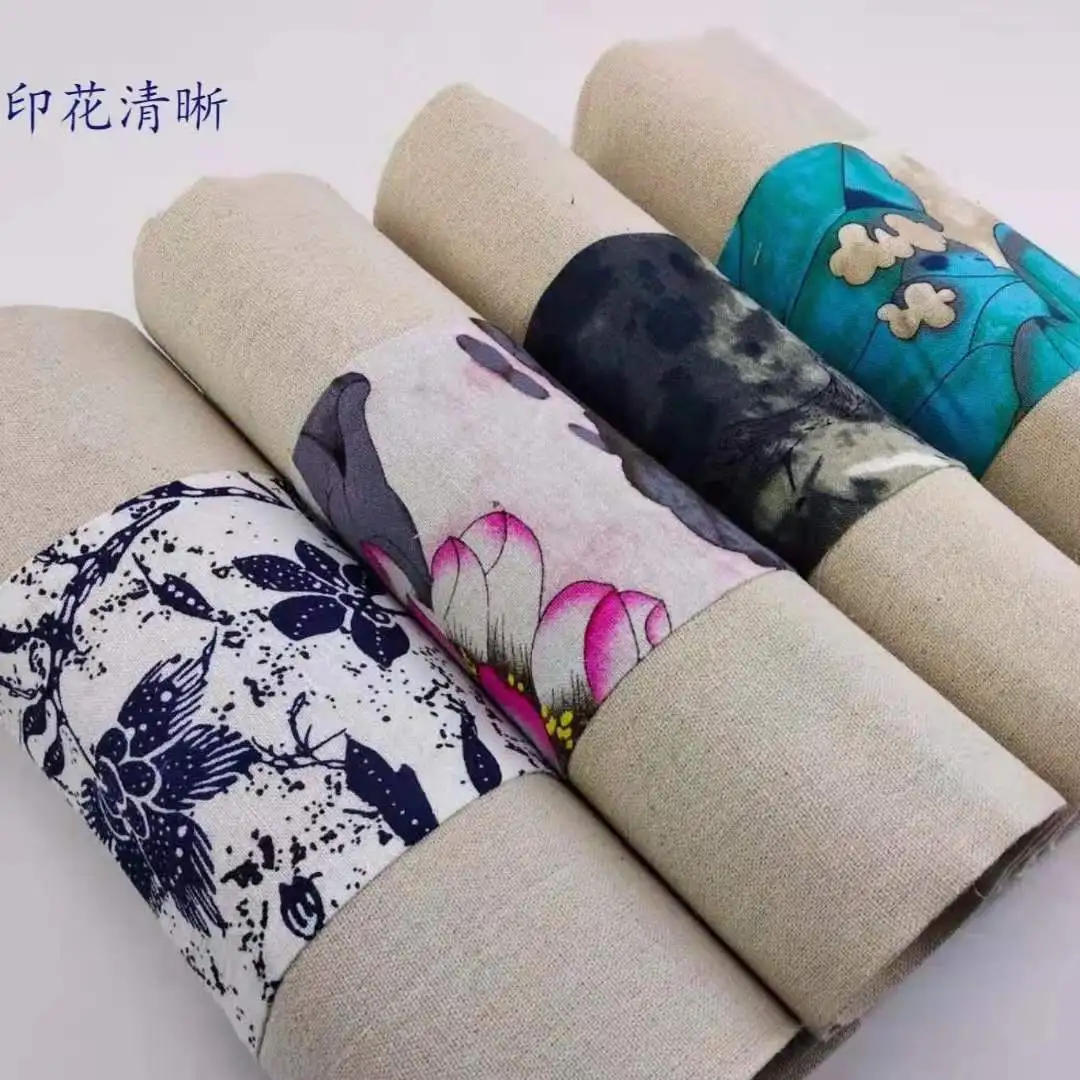 

Cotton Linen Table Runner Dining Table Mat Plant Leaf Non-slip Pads Placemat Home Decor Hotel Wedding 6 Sizes Camino De Mesa