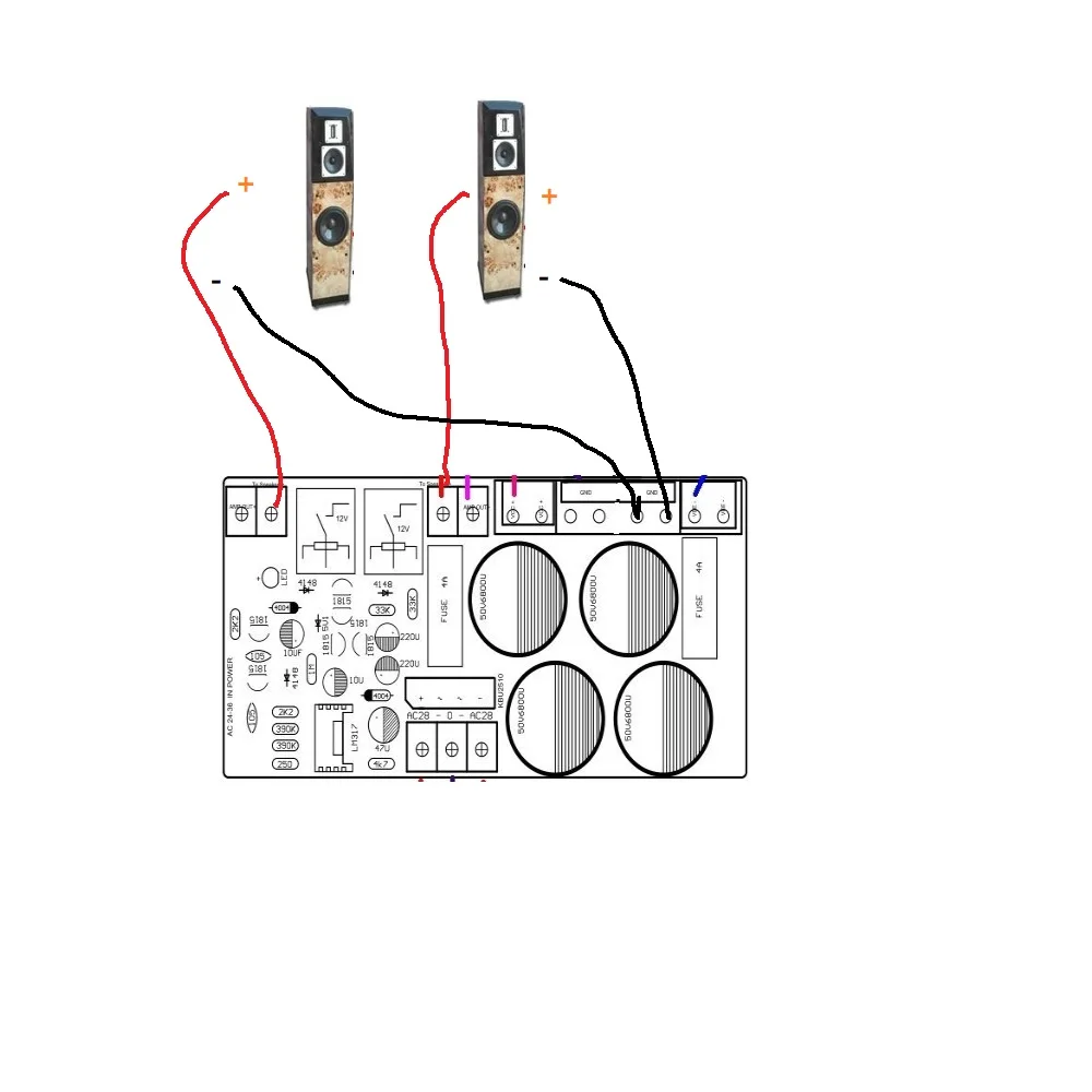 2 шт. L15 MOSFET стереофонический усилитель HiFi доска с радиатором AMP 300 Вт 8R класса AB