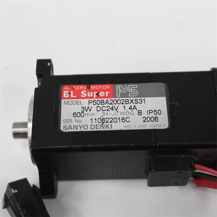

Sanyo Denki Ac Servo Motor P50BA2002BXS31