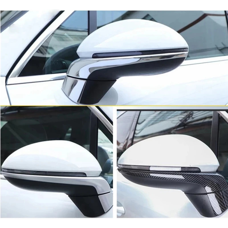 

Подходит для Porsche Cayenne 2018 2019 2020 2021 ABS матовая/хромированная/углеродная волоконная защитная полоса для зеркала заднего вида