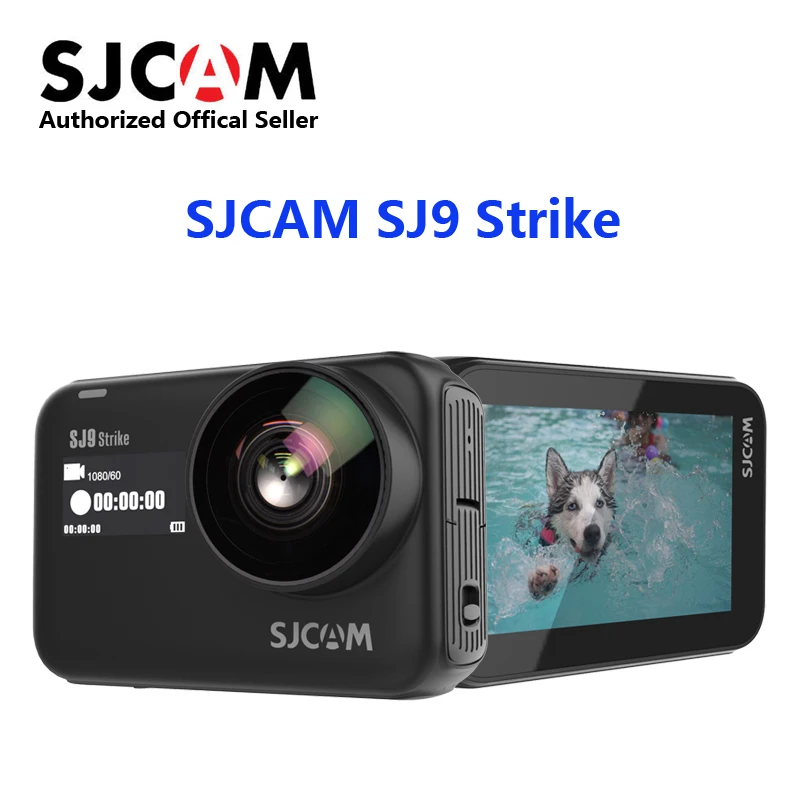 Оригинальный SJCAM SJ9 Strike Supersmooth GYRO/EIS Body Водонепроницаемый 4K Спортивная Экшн камера