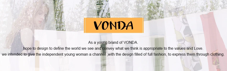 Женские шаровары повседневные свободные брюки с эластичной талией VONDA офисные женские Вечерние брюки для женщин размера плюс S-5XL