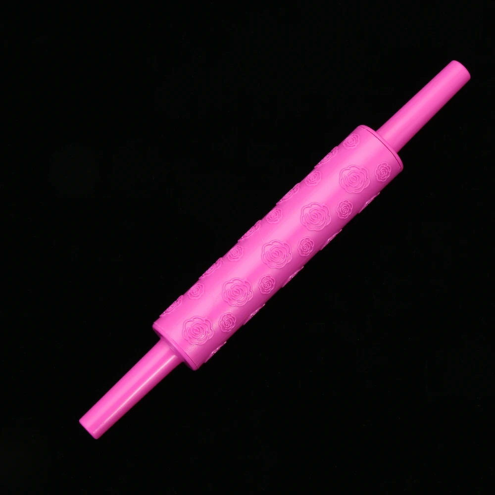 1 шт. антипригарная скалка для помадки инструмент портативная пластиковая Скалка