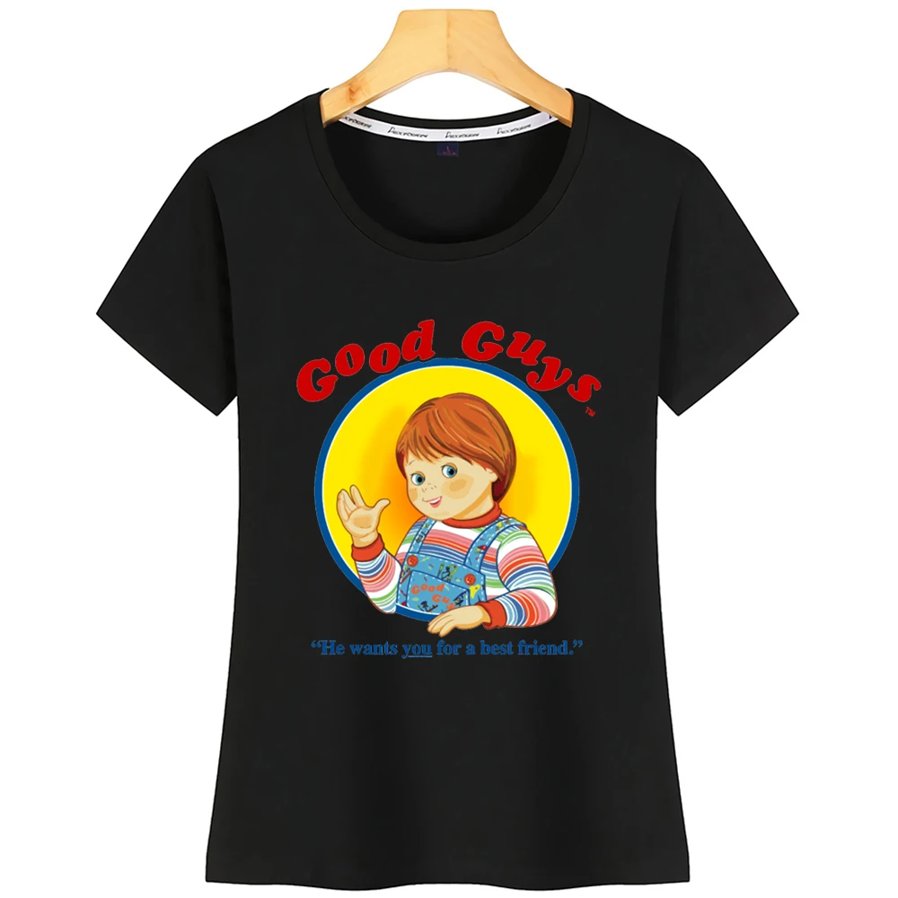 Топы футболки для женщин и детей повседневные Черные короткие женские