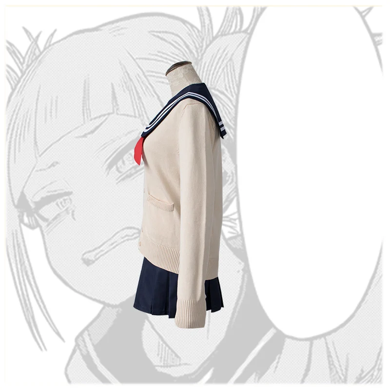 Костюм Моя геройская Академия химико Тога JK юбка кардиган свитер для Хэллоуина |