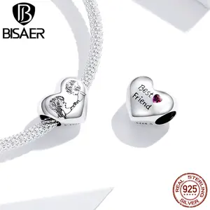 Подвеска для браслета и ожерелья из серебра 925 пробы с фианитами