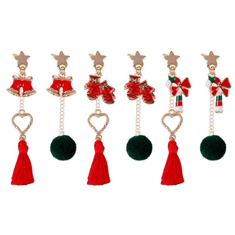Модные креативные популярные рождественские украшения асимметричные