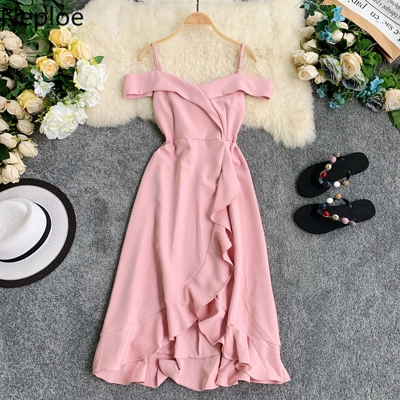 Neploe сплошная шикарная Женская одежда лето 2021 Новинка V образный вырез без рукавов