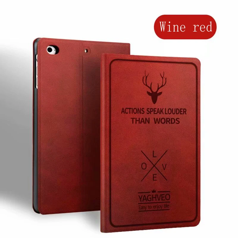 Чехол для Apple iPad mini 1 2 3 высококачественный умный чехол из искусственной кожи с