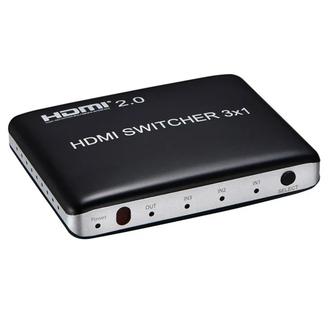 HDMI-переключатель 4K 60 Гц 7x1 4x1 3x1 HDMI 2 0 преобразователь Аудио-и видеосигнала с