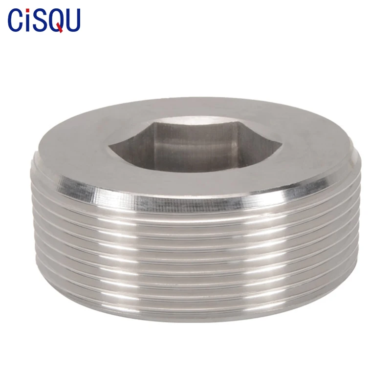 304 нержавеющая сталь Шестигранная гнездовая штепсельная вилка масляная пробка