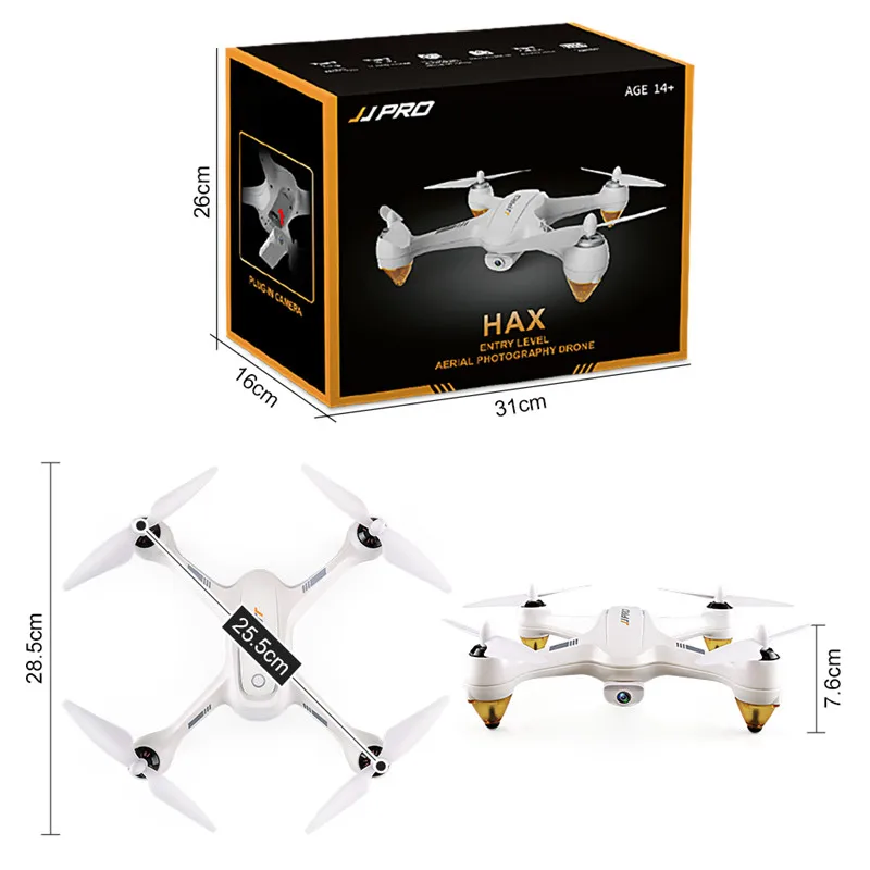 JJRC X3 мини Дрон с дистанционным управлением двойной GPS RTF hax wifi FPV Бесщеточный 1080P