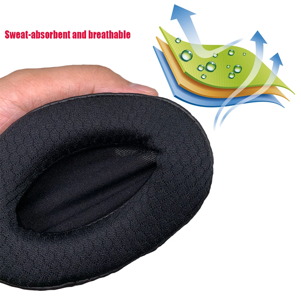 Дышащие стильные кожаные сменные амбушюры KQTFT для наушников Razer Megalodon 7 1 детали