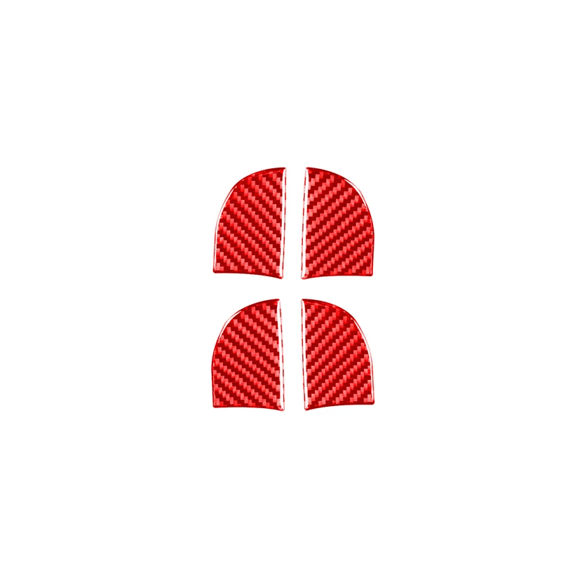 

True carbon fiber Inner door bowl patch decorate Car accessories Fit For Toyota For Corolla 2014-2018
