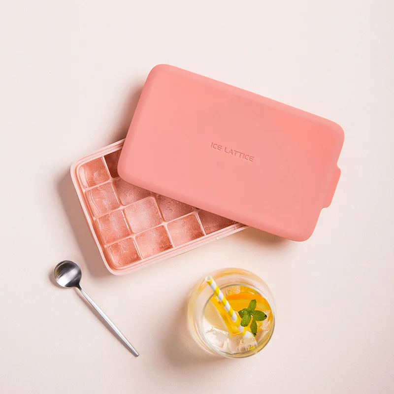 

Youpin Honeycomb Ice Cube Trays with Removable Lids Silicone Ice Cube Mold Home Ice Cream Mold Children Dessert Ice Cream Diy