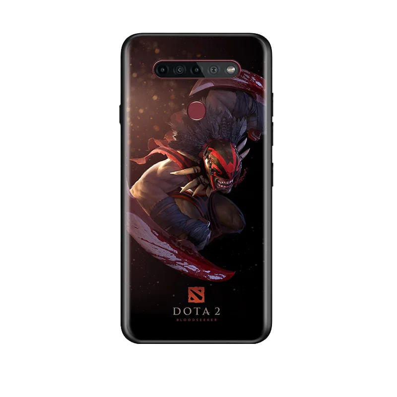

Dota 2 Game Art For LG G8 V30 V35 V40 V50 V60 Q60 K40S K50S K41S K51S K61 K71 K22 ThinQ 5G TPU Silicone Black Phone Case