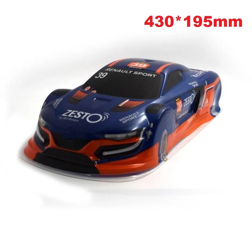 Тёмно-синий Ewellsold 1/10 RC запчасти для автомобилей 1/10 RC гоночный автомобиль на дороге Дрифт Окрашенный корпус из ПВХ несколько вариантов 94122 - Цвет: Тёмно-синий
