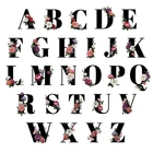 Алмазная картина с буквами от A до Z в скандинавском стиле, Настенная картина с черным алфавитом, плакаты и принты для домашнего декора