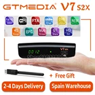 Распродажа, спутниковый ресивер GTmedia V7 S2X, декодер V7S2X с USB, Wi-Fi, обновленный до 1080P Gtmedia v7s hd со склада в Испании