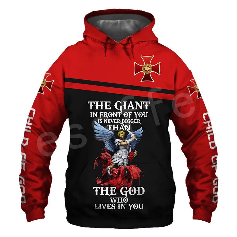

Tessffel Newest Knight Templar Jesus God Guard Cavalier Pullover Streetwear NewFashion 3DPrint Zip/Hoodies/Sweatshirts/Jacket b7