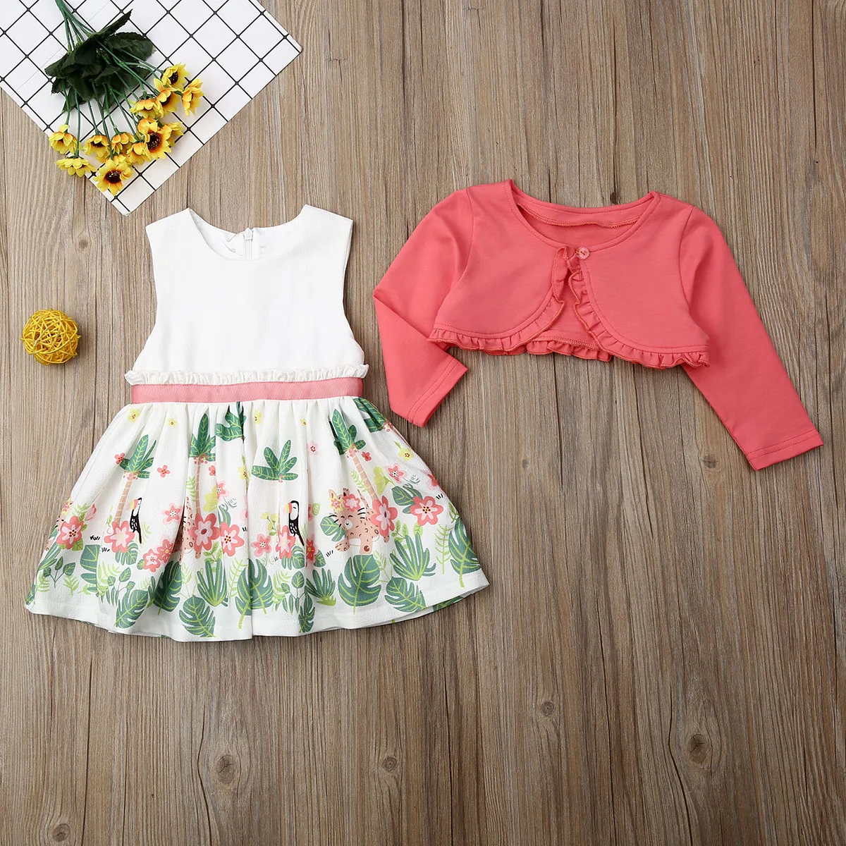 2019 брендовая одежда для маленьких девочек шерстяное пальто Топы с кардибаном +