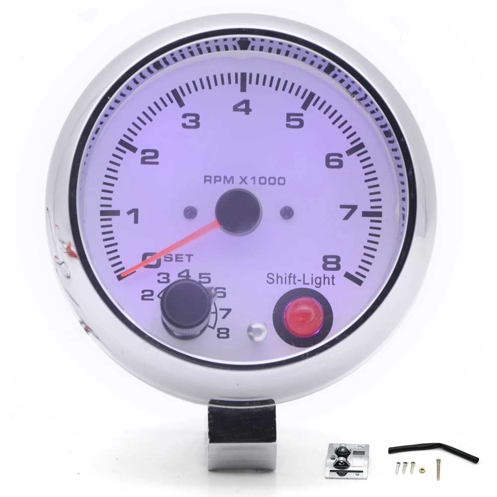 Электрический тахометр 3 75 &quot95 мм 7 Led цветов датчик оборотов в минуту с