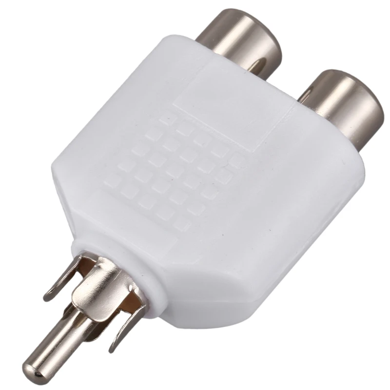 RCA Y сплиттер AV аудио-видео разъем конвертер папа к женскому M/F кабель адаптер |