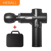herall portable massage gun percussion massager for neck body deep tissue muscle relaxation pain relief fitness shaping