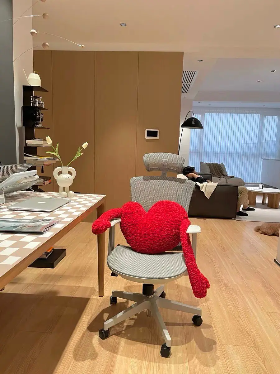 Подушка в форме сердца для дивана Подарочная задняя подушка Милая женская Декор