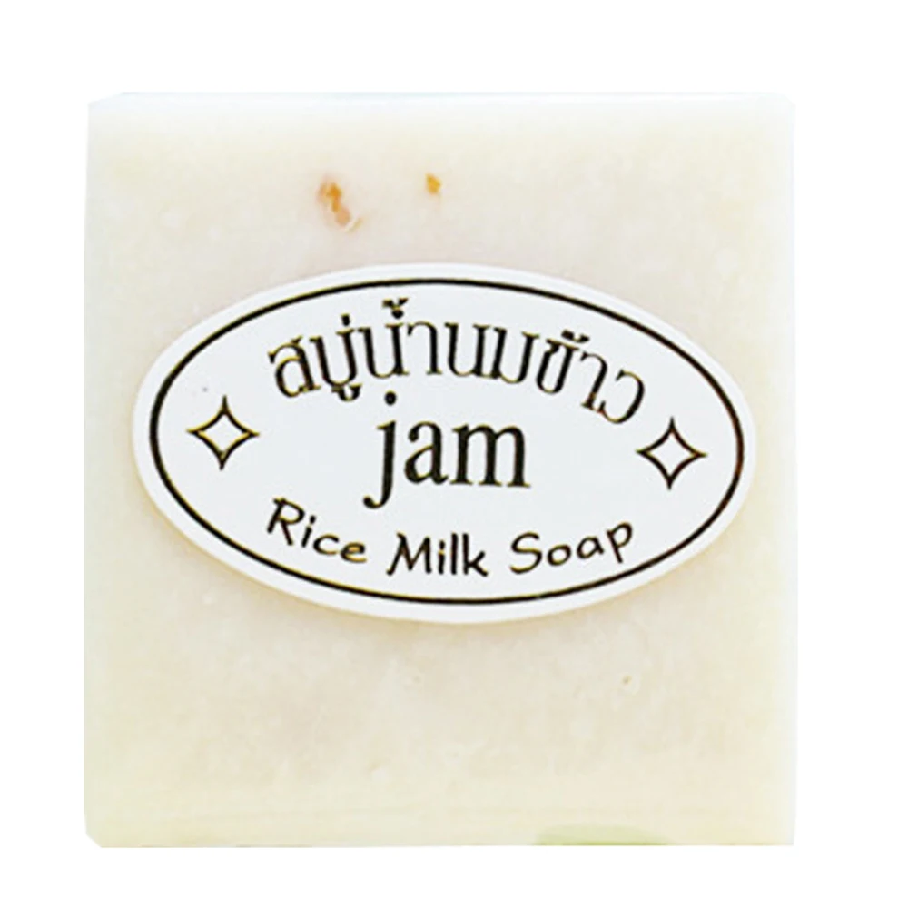 

Handmade Rice Milk Soap Collagen Vitamin Skin Whitening Acne Pore Removal Moisturizing Bleaching Rice Milk Soap