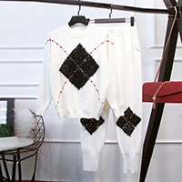 HIGH STREET/Новинка, стильный костюм для подиума, комплект женской футболки с короткими рукавами, Джинсовый комплект со штанами - Цвет: Белый