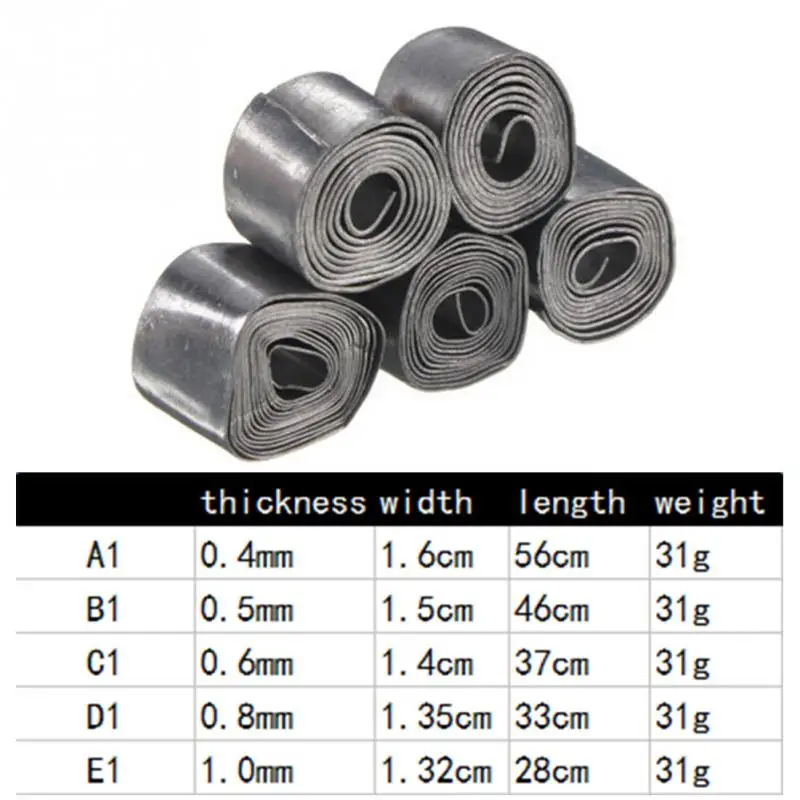 0 3/0 4 MM Свинцовый лист полосы грузило высокое качество олова рулон рыболовные