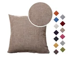 1 шт., декоративная наволочка из искусственного льна, 45x550x555x5 см