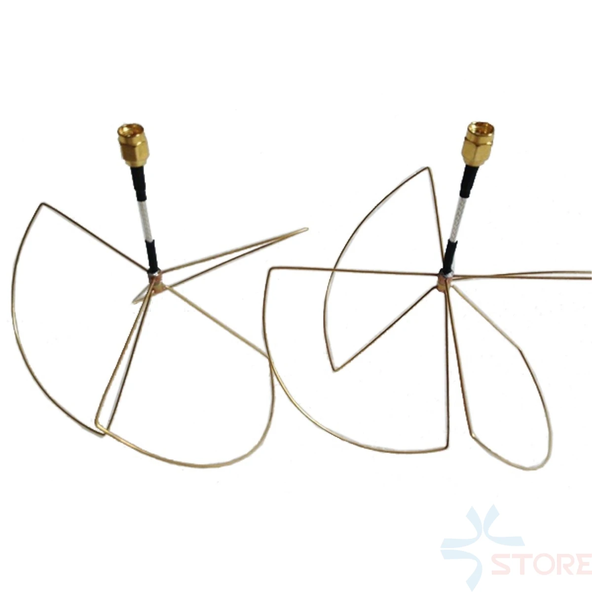 RC FPV 1 2G 2 GHz антенна в виде листа клевера Circular Polarized SMA male для Ghz 3 видео передатчик