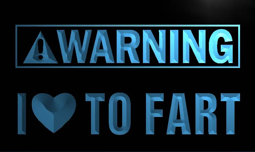 Светодиодная неоновая световая вывеска M930 с надписью I love to Fart